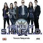 cartula frontal de divx de Agents Of Shield - Temporada 03