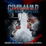 carátula frontal de divx de Capitan America - Civil War 