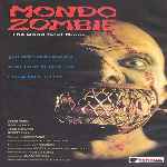 carátula frontal de divx de Mondo Zombie