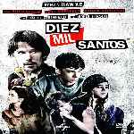 carátula frontal de divx de Diez Mil Santos 