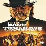 carátula frontal de divx de Bone Tomahawk