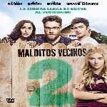 carátula frontal de divx de Malditos Vecinos 2 