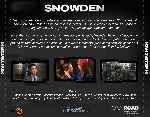 cartula trasera de divx de Snowden