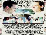carátula trasera de divx de Equals - 2015