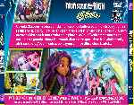 carátula trasera de divx de Monster High - Electrificadas