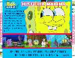 cartula trasera de divx de Bob Esponja - Historia Marina