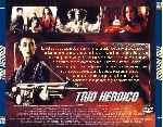 carátula trasera de divx de Trio Heroico