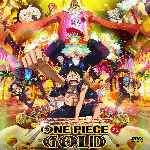 carátula frontal de divx de One Piece Gold