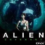 carátula frontal de divx de Alien Covenant