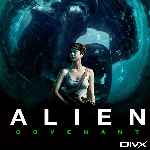 cartula frontal de divx de Alien Covenant