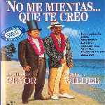 carátula frontal de divx de No Me Mientas Que Te Creo