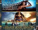 carátula trasera de divx de Wonder Woman - 2017 