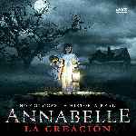 carátula frontal de divx de Annabelle - La Creacion