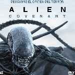 cartula frontal de divx de Alien Covenant - V3