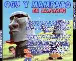 carátula trasera de divx de Ogu Y Mampato En Rapanui