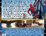 cartula trasera de divx de Spider-man - De Regreso A Casa