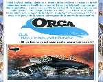 carátula trasera de divx de Orca - La Ballena Asesina