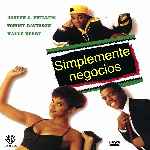 carátula frontal de divx de Simplemente Negocios
