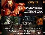 carátula trasera de divx de Orcs