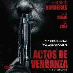 carátula frontal de divx de Actos De Venganza