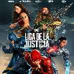 carátula frontal de divx de Liga De La Justicia - 2017