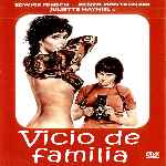 carátula frontal de divx de Vicio De Familia