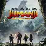 carátula frontal de divx de Jumanji - Bienvenidos A La Jungla