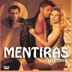 carátula frontal de divx de Mentiras - 1990
