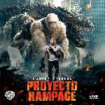 carátula frontal de divx de Proyecto Rampage