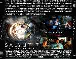cartula trasera de divx de Salyut-7 - Heroes En El Espacio