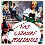 carátula frontal de divx de Las Lozanas Italianas