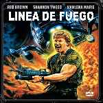 carátula frontal de divx de Linea De Fuego - 1988 - The Firing Line