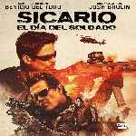 carátula frontal de divx de Sicario - El Dia Del Soldado