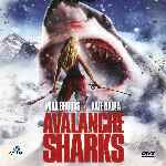 carátula frontal de divx de Avalanche Sharks