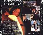 carátula trasera de divx de Presunto Homicida - 2000