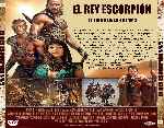 carátula trasera de divx de El Rey Escorpion 5 - El Libro De Las Almas