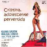 carátula frontal de divx de Cristina Adolescente Pervertida
