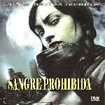 carátula frontal de divx de Sangre Prohibida
