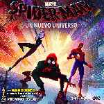 carátula frontal de divx de Spider-man - Un Nuevo Universo