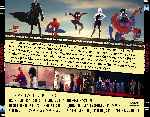 carátula trasera de divx de Spider-man - Un Nuevo Universo