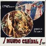 carátula frontal de divx de Mundo Canibal