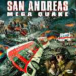 carátula frontal de divx de San Andreas Mega Quake