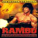 carátula frontal de divx de Rambo 2