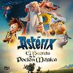 carátula frontal de divx de Asterix - El Secreto De La Pocion Magica