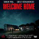 carátula frontal de divx de Welcome Home - 2018