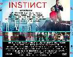 cartula trasera de divx de Instinct - Temporada 02
