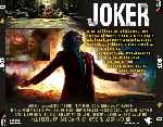 carátula trasera de divx de Joker