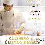 cartula frontal de divx de El Cocinero De Los Ultimos Deseos 