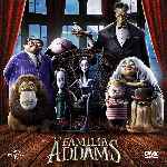 carátula frontal de divx de La Familia Addams - 2019