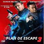 carátula frontal de divx de Plan De Escape 3